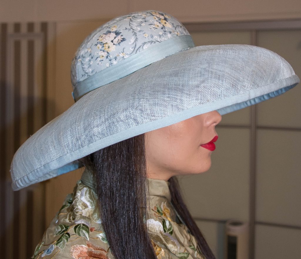 chapeaux sur mesure par l’atelier de Panchy modiste modèle 15
